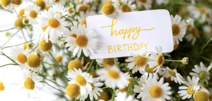 birthday flower