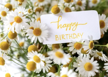birthday flower